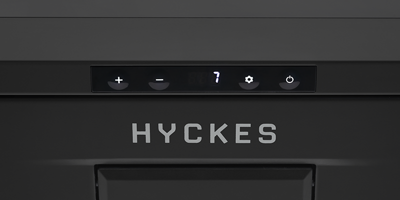 Hyckes HyFridge Slide 20 display