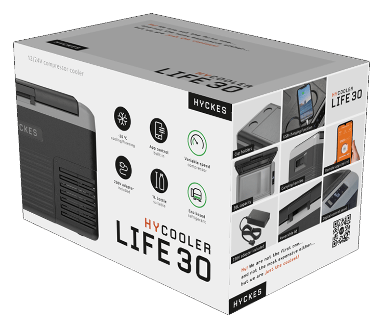 Hyckes HyCooler Life 30 packaging