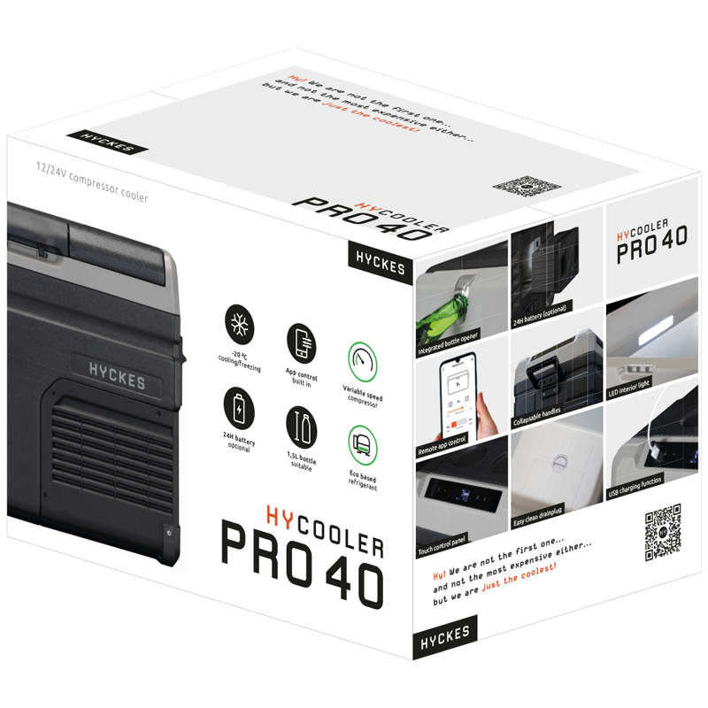 Hyckes HyCooler Pro 40 packaging