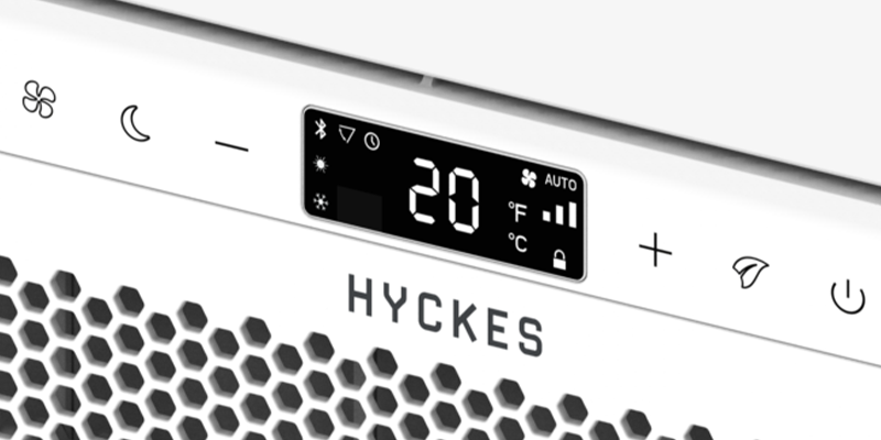 HyBreeze Air Pro digital display